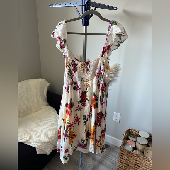 Old Navy Multi Coloured Floral Dress - XL - Picture 8 of 9